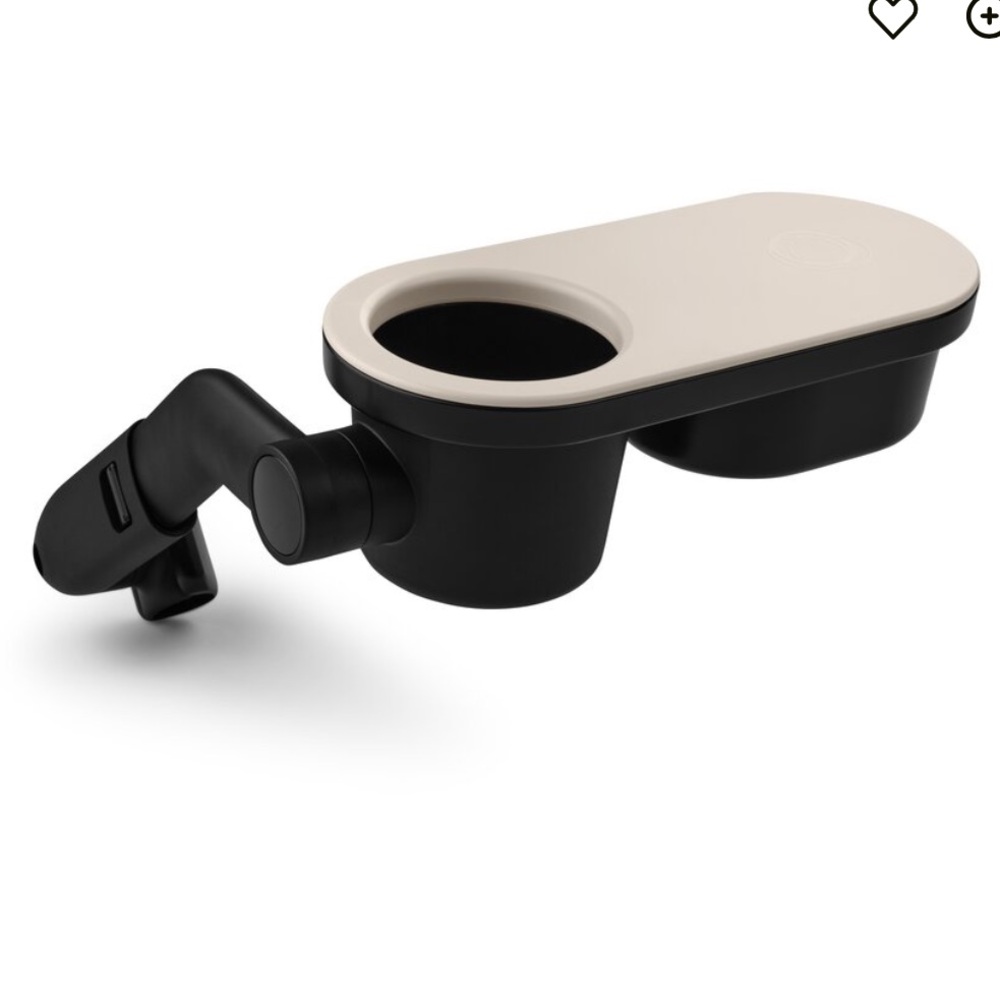 Bugaboo Black and white Stroller Cup / snack tray